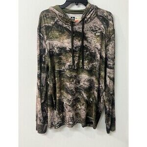 Magellan Outdoors Pro Camo Long Sleeve Hoodie • Men’s XL • Mossy Oak • NWT